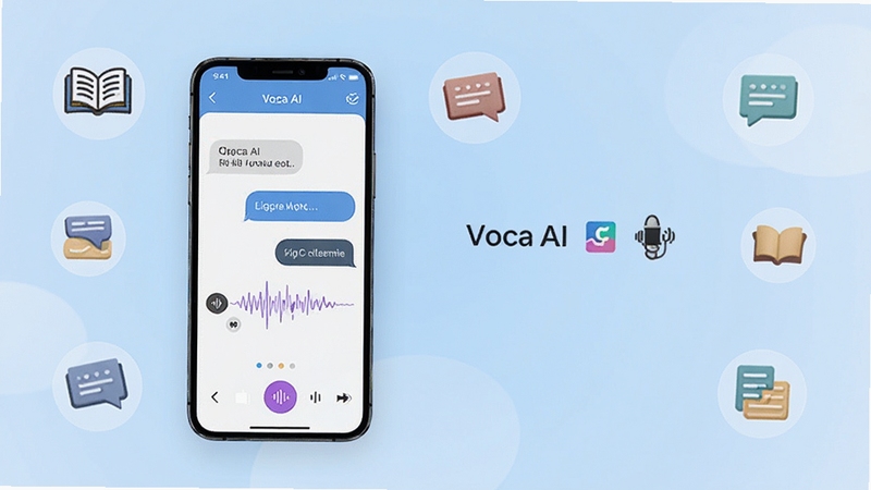 Voca AI Ӧ���������������ϰ����ȫ��ͼ������λ�ڻ�������ƫ��չʾ�ֻ���Ļ�еĶԻ���ϰ�����뷢�����Σ���������Ϊ���ǳ�����䣬��׺����ѧϰ��ص�ͼ��Ԫ�أ���������ˬ�ִ������� Boogu ģ������