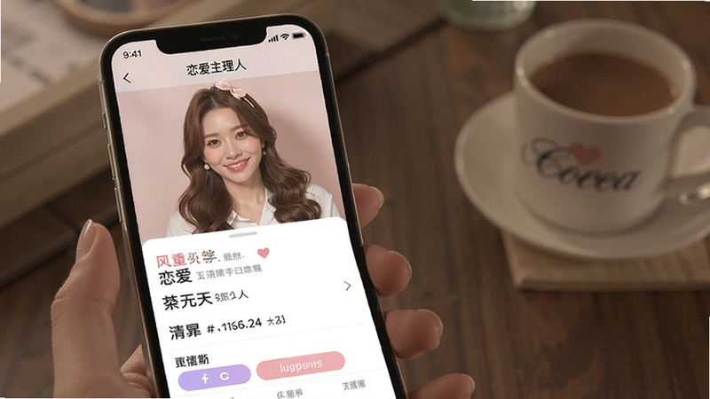 恋爱主理人移动端使用界面
