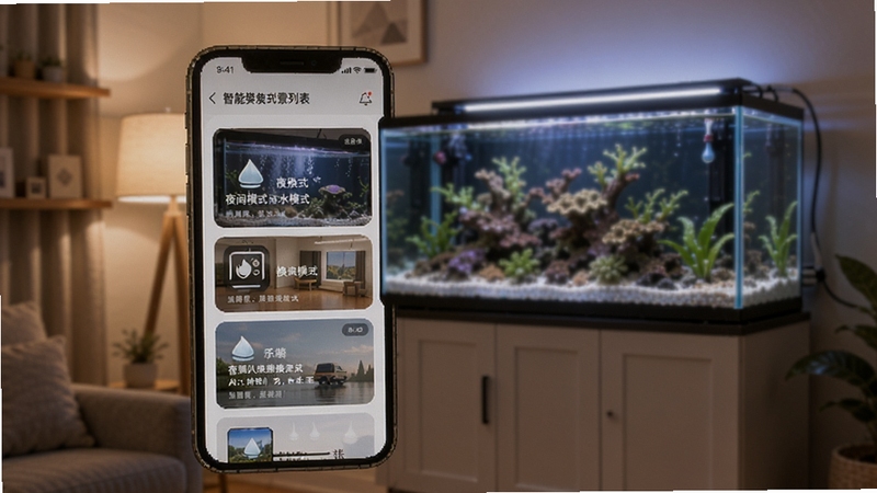 ����������App����ģʽ�б����棬�ֻ���Ļ��ʾ���������Ƭ��ҹ��ģʽ��ˮģʽ������Ϊ�ִ��Ҿ�ˮ���䣬��͵ƹ⣬��ܰ��Χ