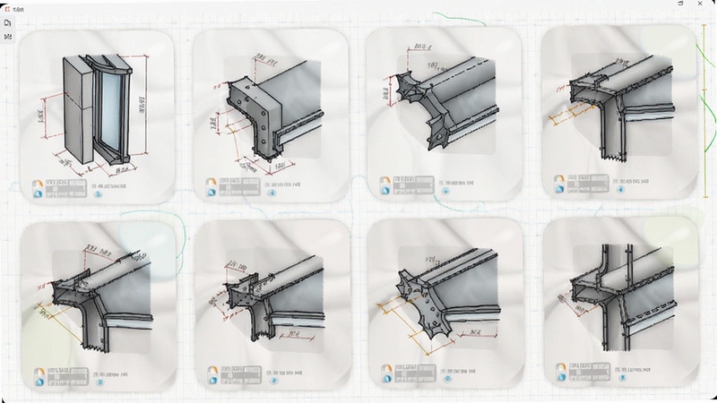 Detail �ṹϸ���������ϸ������ڵ����棬������չʾ�������ڵ������ͼ��Ƭ������Ļǽ��ˮ���տ�ϸ�ڣ�����Ϊǳɫ���񣬿�Ƭ��ԵԲ�����岼������