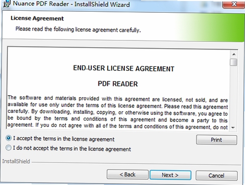 Nuance PDF Reader 界面截图