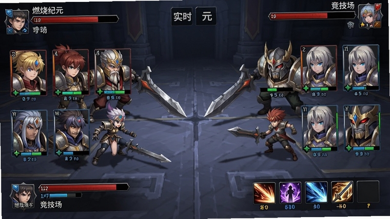 ȼ�ռ�Ԫ ��������ս���� ˫������ Ѫ���뼼���� ʵʱPVP ����Ԫ���� ��Ϸ��ͼ