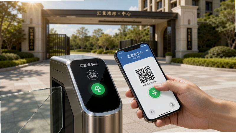�ֻ���Ļ��ʾ�㾰������Ӧ�õ������Ž����棬һֻ�������ֻ������Ž�բ������Ļ�ϳ�����ɫ�Ŀ��Ű�ť�Ͷ�ά�룬�����Ǹߵ�С����ڣ��������ģ�����дʵ���ϸ������������Booguģ������