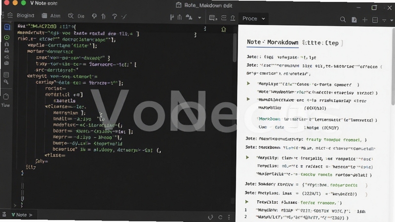 VNote Markdown�༭������д����������ΪMarkdownԴ����Ԥ������Ч�������������ʾ�������б��﷨���Ҳ�Ԥ���������Ű��ıʼ����ݣ�����Ϊ��ɫ���⣬ͻ��VNote��������ˮӡ������Booguģ������