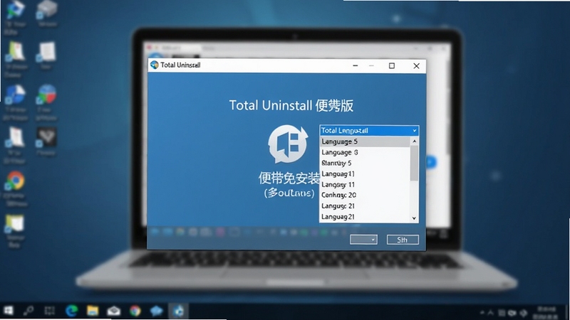 Total Uninstall ��Я�����������������ѡ��˵�����������Ϊ���������������������������б�����������Ϊģ���ıʼǱ��������棬ͻ����Я�ⰲװ�������֧������