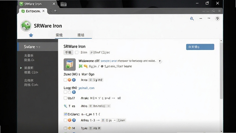 SRWare Iron ��չ�������ҳ��ͼ