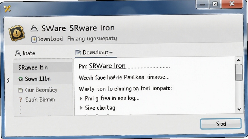 SRWare Iron ���ع�������ʾ��ͼ