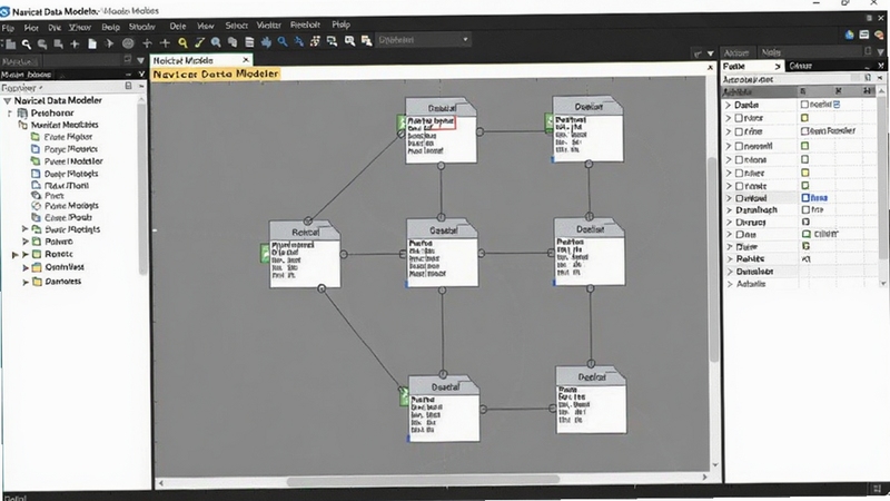 Navicat Data Modeler ���ӻ���ģ�����ͼ�����뻭��չʾ������ݱ����������ϵ�����Ϊģ�͵�����壬�Ҳ�Ϊ���Ա༭�����������רҵ���ݿ���������Ĳ�������