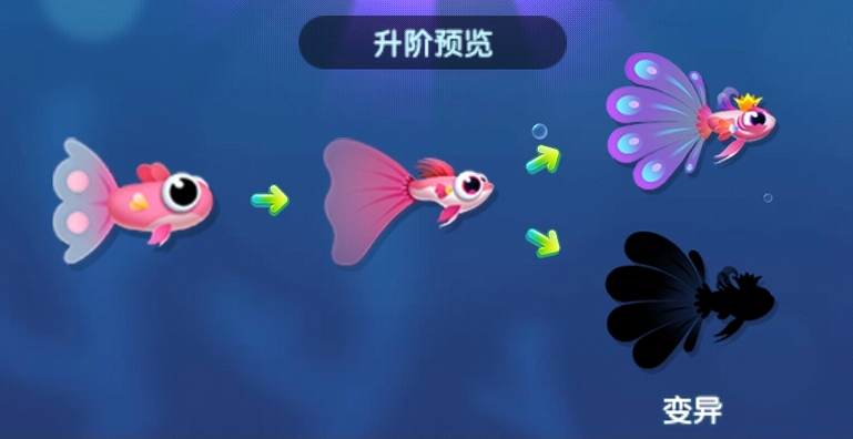 萌鱼泡泡 变异鱼 图鉴