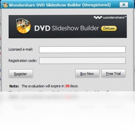 Wondershare DVD Slideshow Builder Deluxe 照片编辑界面