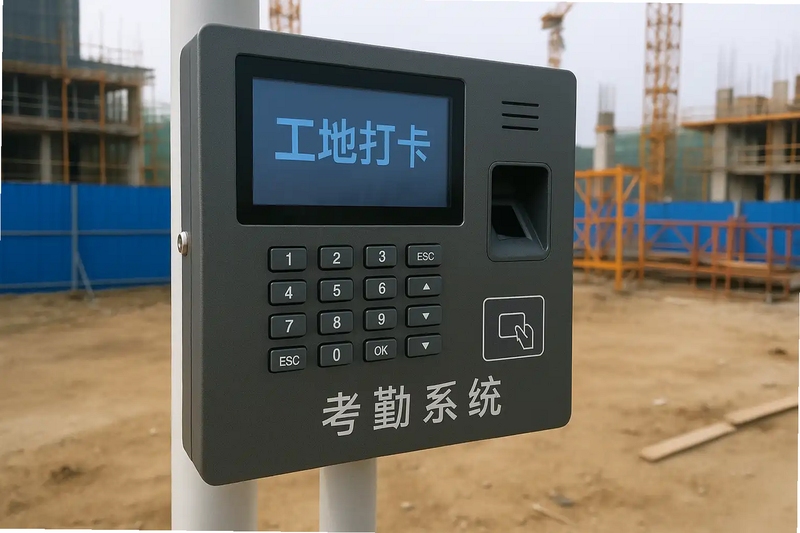 工地考勤工时记录 安装权限设置