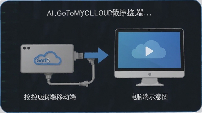 GoToMyCloud���ض��ƶ�������Զ����Ӳ���ʾ��ͼ