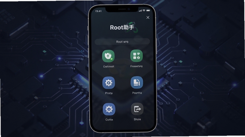 Root��������������ȫòչʾ����������Ϊ�ֻ���Ļ��д����Ļ����ʾRoot���ּ�����Ȩ��������빦��ͼ�꣬��������Ϊ��ɫ�Ƽ��н��䣬��Χ��׺΢���ĵ�·�������Ч��������ɾ�רҵ������Booguģ������