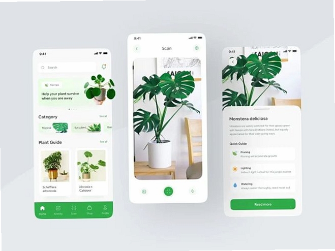 绿植日记 使用教程 界面截图