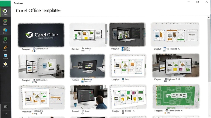 Corel Office ����רҵģ���Ԥ��ͼ