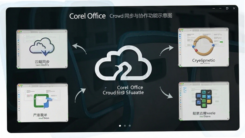 Corel Office �ƶ�ͬ����Э������ʾ��ͼ