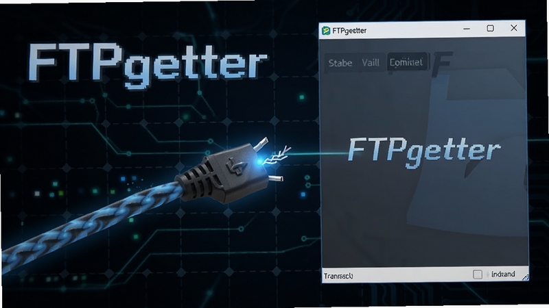 FTPgetter�����ڶ������������Ӳ����������ļ��ĳ���ͼ����������һ���Ͽ����߱�����������������������FTPgetter���������ӵ��Աߣ�����Ϊ��ɫ�Ƽ�����ͻ���ȶ��ɿ����ص�