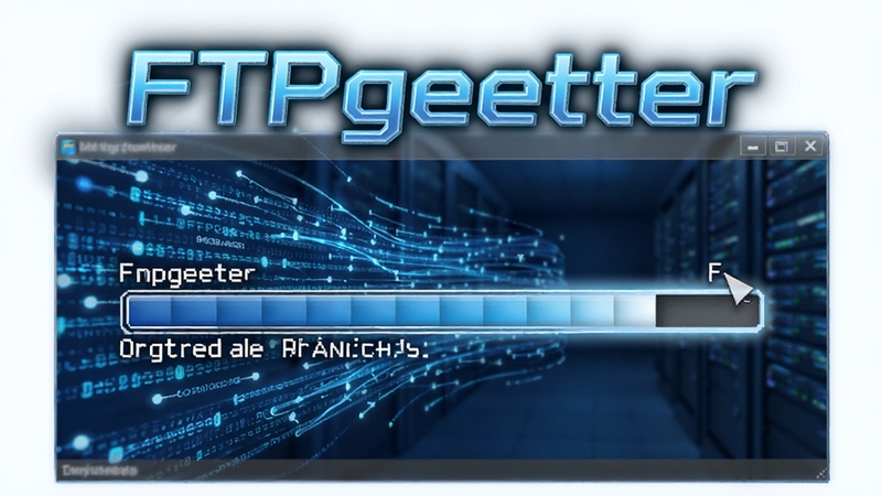 FTPgetter���������ж��̴߳������������ǰ���ĳ���ʾ��ͼ����������FTPgetter�ԿƼ������������ڻ����Ϸ�����������������ɵ���ɫ��������ָ��ٴ���ĸ���