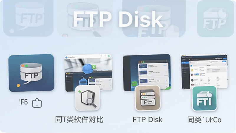 FTP Disk ͬ�������Ա�չʾͼ�������в�����ʾ���FTP����ͼ��ͽ�������ͼ������Ϊǳɫ���䣬����Լ����ͻ��FTP Disk���ƺ�ͬ��������ʶ