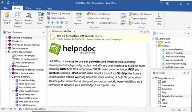 HelpNDoc 使用教程 导出PDF设置