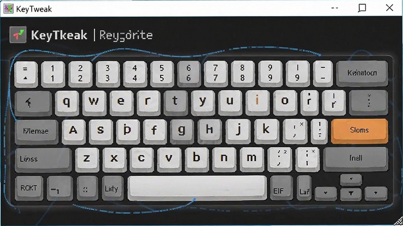 KeyTweak��������������̰���ӳ�����ʾ��ͼ