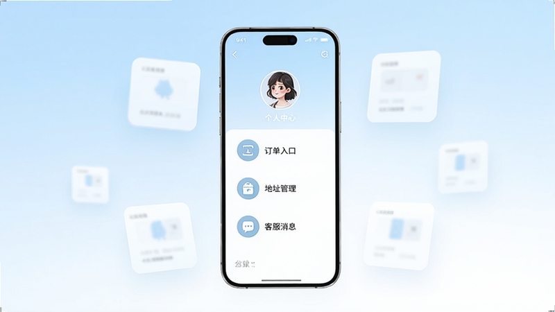 ����ѩ����������ҳ��չʾ������������һ���ֻ�����Ļ�ڳ���ͷ�񡢶�����ڡ���ַ�������ͷ���Ϣ��ͼ���������У�����Ϊ����ɫ���ɫ���䣬��������΢�Ŀ�Ƭ����Ч�������������ִ����ֻ�λ�������룬��������ɾ����ʺ�Booguģ������
