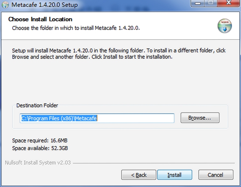 Metacafe Video Downloader 安装步骤截图