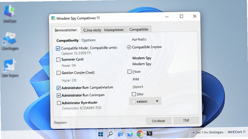 Modem Spy �� Windows 11 ϵͳ�ϵļ��������ô��ڣ���������Ϊ���ԶԻ����еļ�����ѡ�����ѡ�˼���ģʽ�����Ա����ѡ�����Ϊ Windows 11 ���ǳɫ���棬���ڱ�Ե��Բ������ӰЧ�����������ϵͳ���ò������������� Boogu ģ������