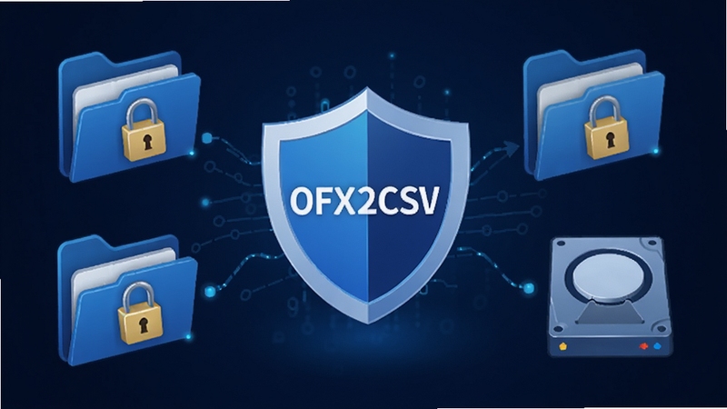 ���ݰ�ȫ�뱾�����и���ͼ��OFX2CSV����ͼ������Ʒ��Ž�ϣ���Χ�������������ļ��кͱ���Ӳ��ͼ�꣬����Ϊ����ɫ����ǿ����˽���������߲����İ�ȫ��