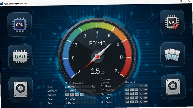PassMark PerformanceTest ����������ȫò������չʾ���������Ǳ�����Ӳ�������б�������Ϊ����ɫ�Ƽ��н��䣬���ܻ��� CPU��GPU���ڴ桢Ӳ��ͼ��Ԫ�أ������������������� Boogu ģ������