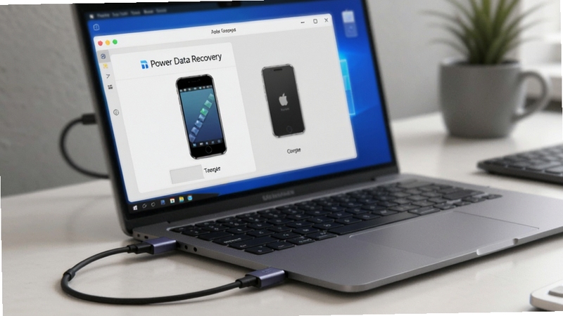 Power Data Recovery �����ֻ��������ݻָ��ĳ������ֻ�ͨ��USB���ӵ��ԣ�������Ļ��ʾ����ʶ���ֻ��洢������Booguģ������