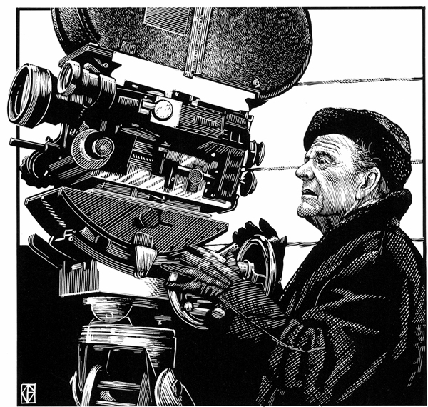 scratchboard 绘画作品展示