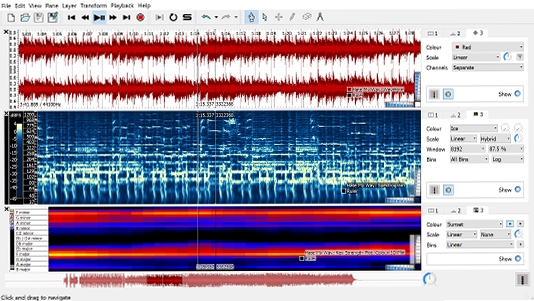 Sonic Visualiser 频谱图分析教程