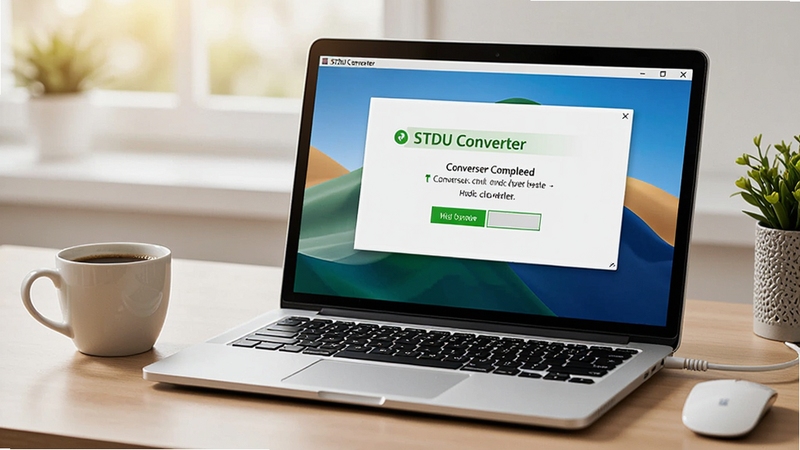 STDU Converter �ڱʼǱ����������еĳ���ͼ����Ļ��ʾת�������ʾ���Ա߷���һ�����ȣ������Χ���ɰ칫
