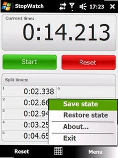 stopwatch ������������ͼ