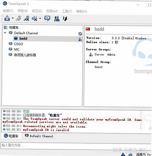 TeamSpeak 3 局域网服务器搭建教程