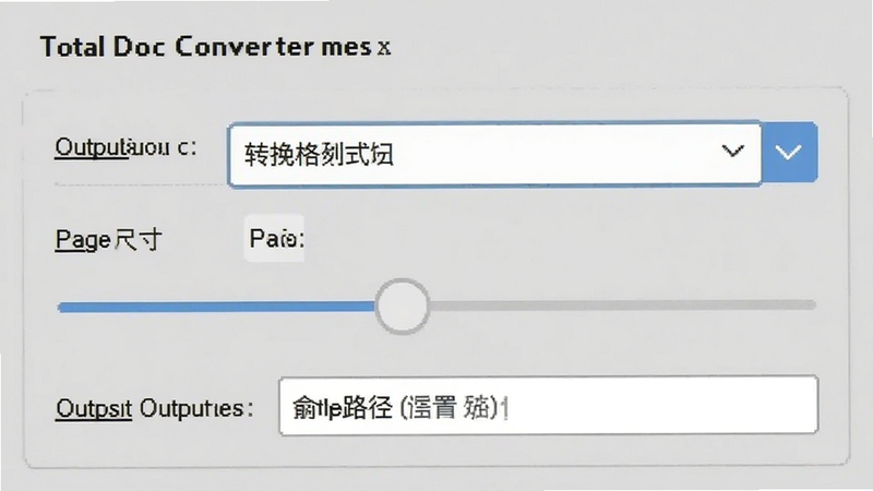 Total Doc Converter ת���������������д������չʾ�����ʽѡ�������˵���ҳ��ߴ���ڻ��顢���·������������ϸ�ڣ��������࣬����Ϊ����ɫ������Booguģ������