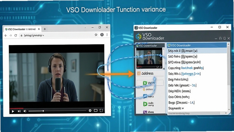 VSO Downloader �Զ���̽����ʾ��ͼ��������������������ڲ�����Ƶ���Ա� VSO Downloader ��������ͬ����ʾ�Ѽ�⵽��ý������ַ�б����ø�����������������������������Զ�������̣�����Ϊ�Ƽ���ǳ��ɫ��