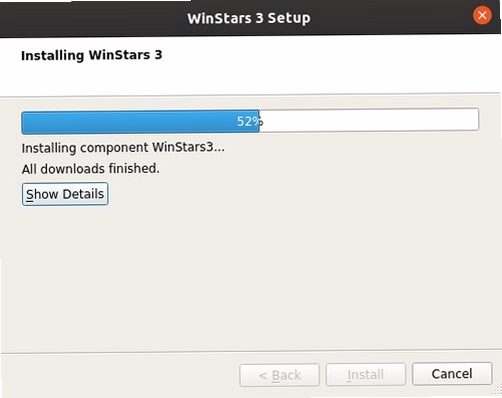 Winstars 安装教程