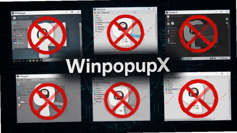 WinpopupX���������ں�̨���У�����չʾ����������ڱ���ɫ��ֹͼ�긲�ǣ�����Ϊ��ɫ�Ƽ����ͻ������ʶ�������ع��̣�����������ʾWinpopupX��־