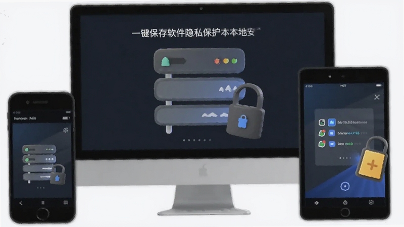 һ������������˽�����뱾�ذ�ȫ�洢����ʾ��ͼ