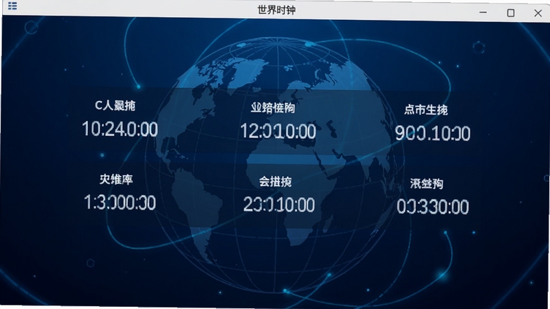 һ�������������ʱ���������棬��Ļ������ʾ��������������Ӧʱ�䣬����Ϊ����ɫ����Ƽ���񣬻������е���γ��Ԫ�أ�����ɫ������רҵ���ʺ���������վչʾͼ