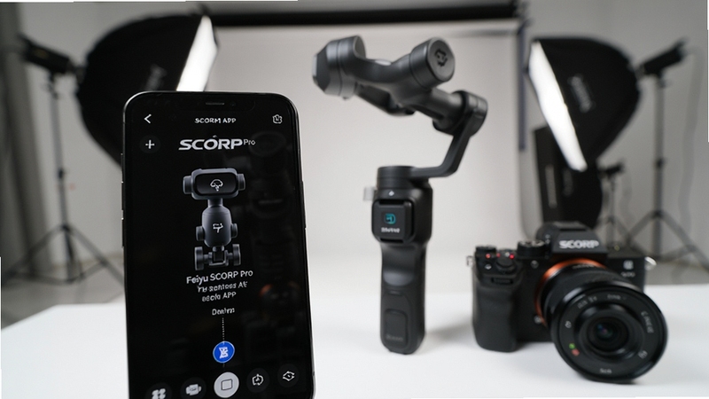 Feiyu SCORP APP������Խ�����д���ֻ���Ļ��ʾ����������̨�豸���Ա߷��÷���SCORP Pro�ȶ�����΢�����������Ϊ����������Ӱ�ﻷ����������ͣ�ͻ���Ƽ��������ӹ���