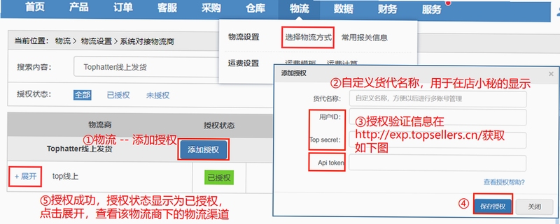 TopSale安装权限设置