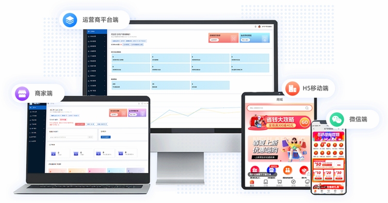 信翼通商城系统 手机端界面