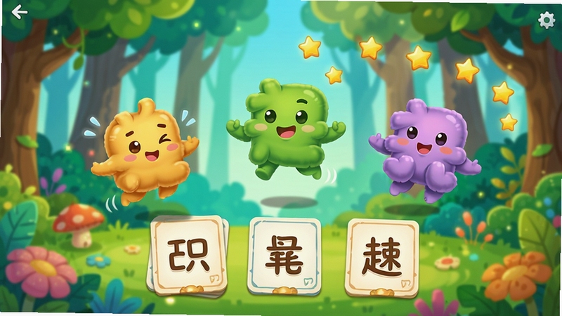 ����ʶ������Ȥζ����ʶ�ֽ��棬���������ǿ�ͨ���־�������Ļ����Ծ�����������Ƕ�ʵ�ɭ�ֳ�����ϸ�ڰ������ֿ�Ƭ�����ǽ������ʺ�Booguģ������
