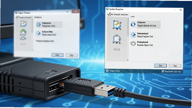 �����˵��Զ��޸����߱�Я��U�����г���������չʾһֻU�̲������USB�ӿڣ���Ļ����ʾ�������������޸�ϵͳ���������Ϊ���ĿƼ����������������Я���õ��ص�