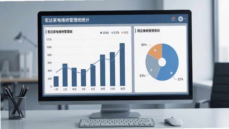 ���ҵ�ά�޹���ϵͳ���񱨱�ͳ�ƽ��棬��������Ϊ��״ͼ�ͱ�״ͼ��ϵ����ݿ��壬����Ϊ��Լ�İ칫�����棬ɫ��������Ϊ����ͻ�����ݷ����Ͳ��������רҵ��Χ