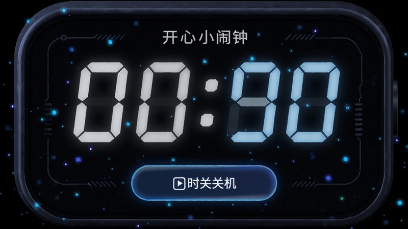 ����С���ӵ���ʱ�붨ʱ�ػ����ܽ��棬������ʾ����ʱ������ػ�ѡ�ť������Ϊ��ɫģʽ�����ַ���Ч�����Ƽ�����ʵ���Բ���