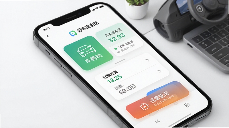�ó�������App������Ϣ��ѯ���ܽ��棬�ֻ���Ļչʾ����״̬��Ƭ��Υ�²�ѯ��ڣ�����Ϊ��ɫ��Լ��񣬻���ɾ�����